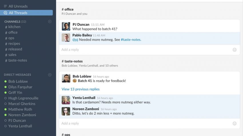 Slack-Channel-Threads Slack-Channel-Threads